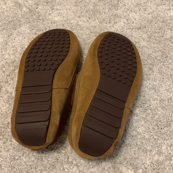 Fireside by Dearfoams Melbourne Genuine Shearling Moccasin Slipper Men size 10W - Picture 10 of 17